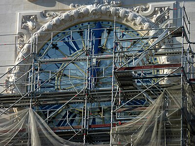 Gare de Lyon - La tour horloge en travaux’’ (09/09/2015)