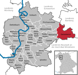 Geiselwind - Localizazion