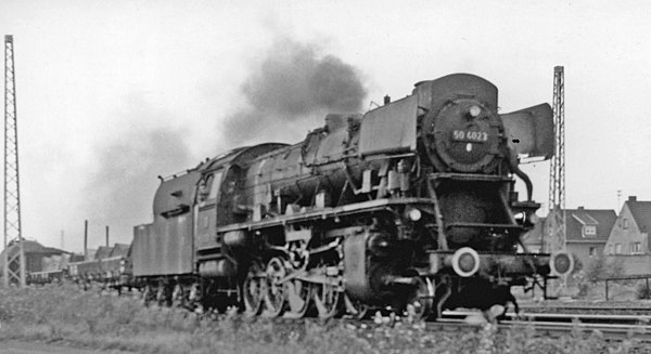 DB 50 4023 at Spich, August 1961