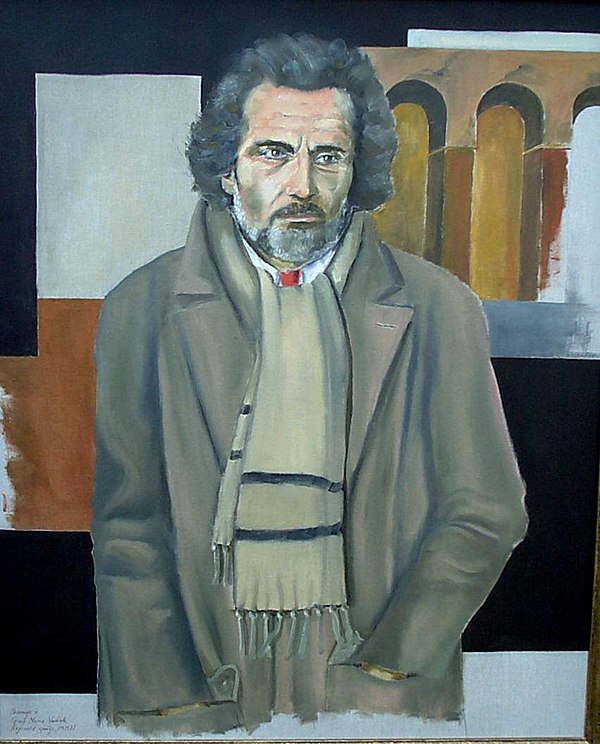 Homage to Gian Maria Volonté (seen in his role as Carlo Levi in Christ Stopped at Eboli) by Reginald Gray