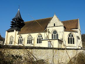 Gilocourt (60), église Saint-Denis, côté sud.jpg