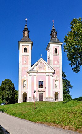 Kerk in Globočice pri Kostanjevici