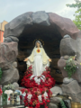 Goa Maria yang ada di Taman Doa Hati Tersuci Maria.