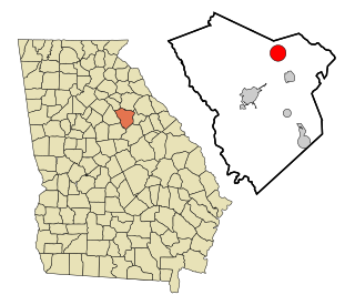 <span class="mw-page-title-main">Woodville, Georgia</span> City in Georgia, United States