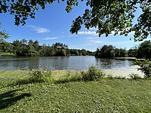 Greenfield Park lagoon Greenfield Park West Allis view of the body of water.jpg