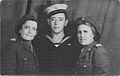 Marjan & Halina with Nika Offenkowska in Egypt 1944