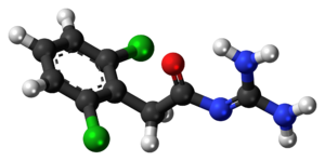 Guanfacine molecule ball.png