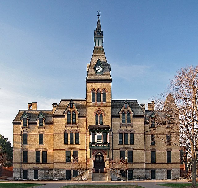 University Hall-Old Main from the north