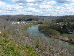 View of Beattyville from Happy Top Park Happy Top Park.jpg