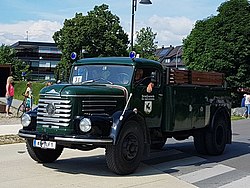 Steyr 580 als Feuerwehrauto