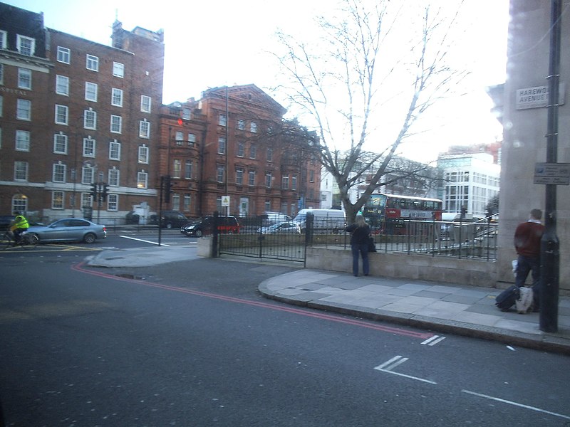 File:Harewood Avenue at the junction of Marylebone Road - geograph.org.uk - 3867503.jpg