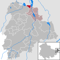 Haselbach - Carte