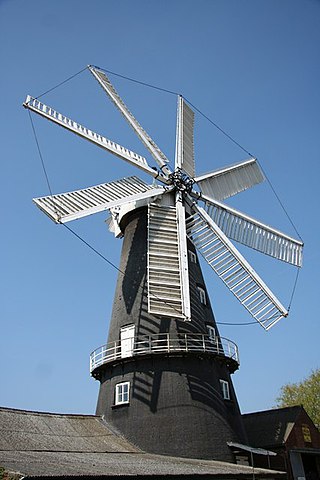 <span class="mw-page-title-main">Heckington Windmill</span> Grade I listed windmill and historical landmark