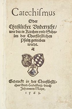 A heidelbergi káté 1563-as kiadása