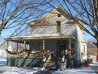 Henry Peters House Historic house in Indiana, United States