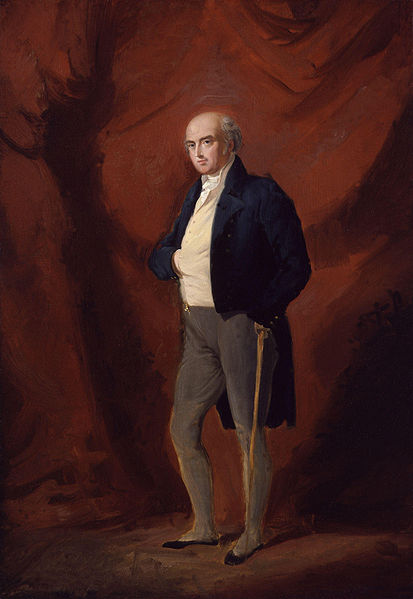 Portrait of Lord Holland by Sir George Hayter, 1820. National Portrait Gallery, London.
