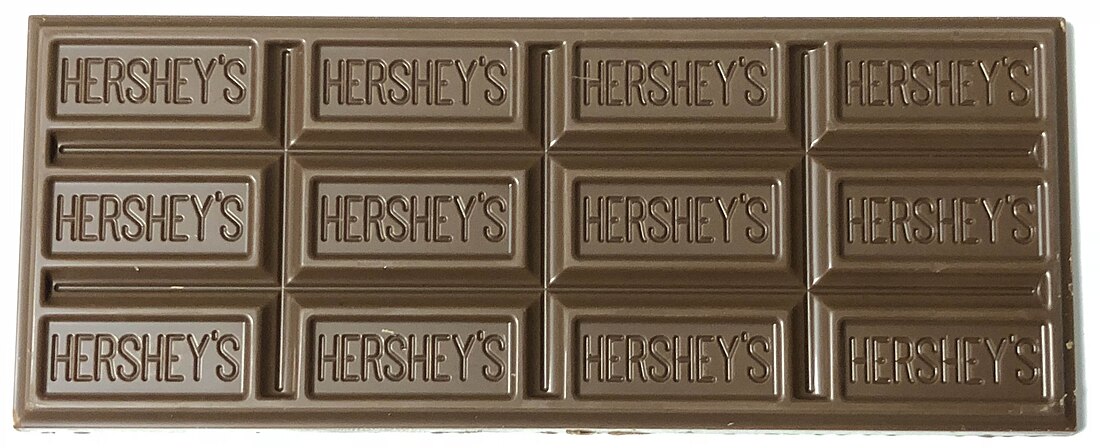 File:Hershey chocolate bar.jpg