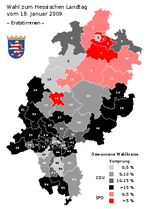 Elecciones estatales de Hesse de 2009