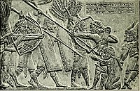 The last arrow of Teumman and his son Tammaritu.