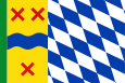 Vlag van de gemeente Hoekse Waerd
