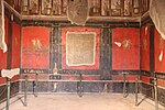 Thumbnail for File:House of the Vettii VI 15,1 Pompeii 2023 North wall room q (Mau plan) courtesy of Klaus Heese.jpg