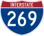 Interstate 269 marker