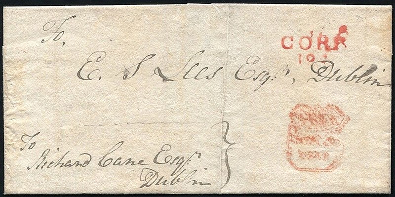 File:IRL c1818 entire Cork to ES Lees GPO Sec.jpg