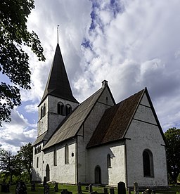 Rute kyrka i augusti 2021