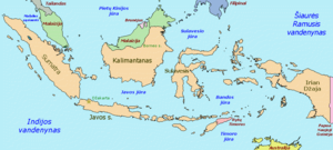 Miniatiūra antraštei: Indonezijos geografija