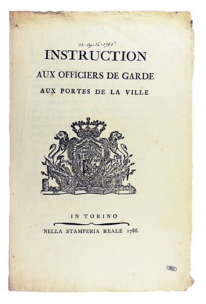File:Instruction aux officiers de garde aux portes de la ville, 1786 - 367.tif