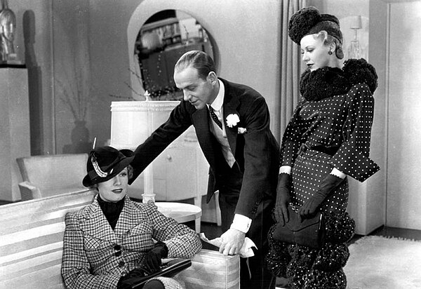 Irene Dunne, Fred Astaire and Ginger Rogers in the film, Roberta, 1935