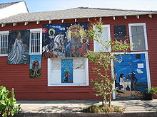Island of Salvation Botanica on Piety Street in the Bywater neighborhood of New Orleans is adorned with artwork by Glassman IslandSalvationBotanicaPiety.jpg