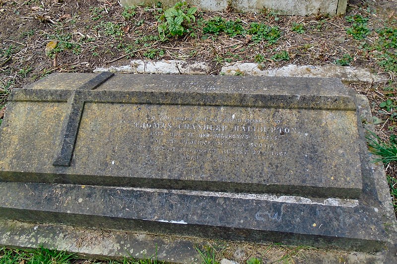 File:Isleworth, All Saints churchyard, Thomas Chandler Haliburton tomb.jpg