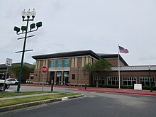 Eastbank Regional Library in Metairie, Louisiana. Jefferson Parish Eastbank Regional Library, Metairie, Louisiana, 5 April 2023 - 2.jpg