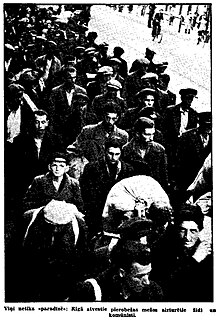 Jews and communists arrested in Riga.jpg