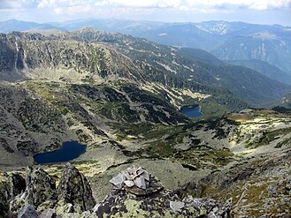 Llacs glacials a la serra de Retezat