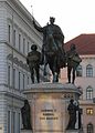 König Ludwig I, Odeonsplatz, München, Deutschland - panoramio.jpg