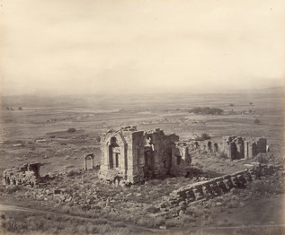 Ruins in c. 1870