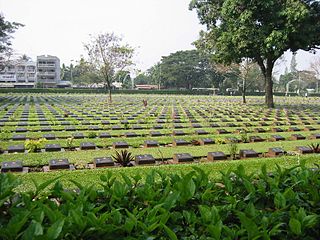 <span class="mw-page-title-main">Kanchanaburi War Cemetery</span> CWGC cemetery in Thailand