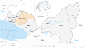 Mapa de Blonay - Saint-Légier