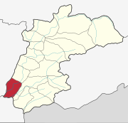 Location of Parappachal within West Eleri