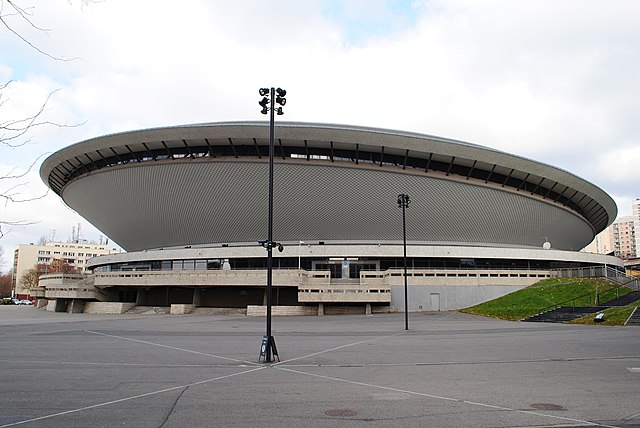 The Spodek Arena after renovation