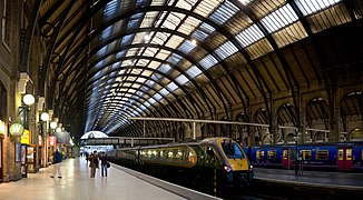 Kings Cross railway station, London (Interior)