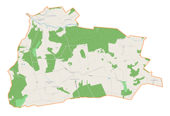 Mapa lokalizacyjna gminy Klonowa