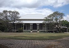 The Kyeewa residence dates from around 1890. Kyeewa 2, East Ipswich, Queensland.jpg