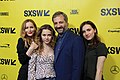 Leslie Mann, Iris Apatow, Maude Apatow and Judd Apatow at SXSW Red Carpet premiere of BLOCKERS (39852920695).jpg