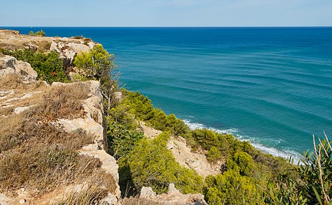 Falaise de Leucate France