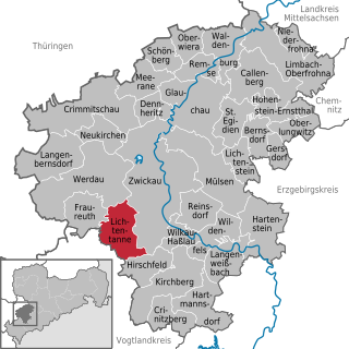 Lichtentanne Municipality in Saxony, Germany