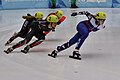 Lillehammer 2016 - Short track 1000m - Women Quaterfinals - Anna Seidel, Elizaveta Kuznetsova, Ane By Farstad and Katrin Manoilova