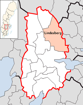 Lindesberg Municipality in Örebro County.png